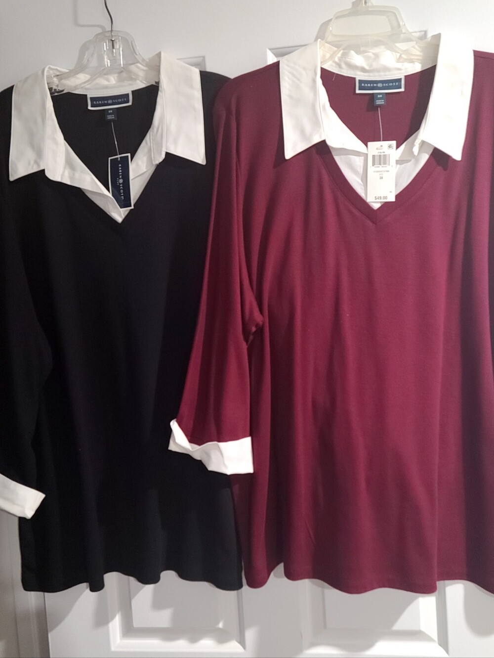 Set Of 2 NWT Karen Scott Tops